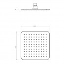 Arcisan 200x200mm showerhead_Tech