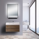 Arcisan mirror with frame and shelf_Hero