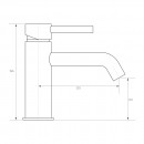 Axus Pin Lever Basin Mixer_Tech