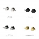 Axus Pin Wall taps (pair)_colour finishes