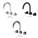 Axus Pin Wall mount kitchen or laundry set_colour finishes