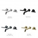 Axus Lever wall mount basin set - 220mm spout_Colours