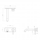 Axus Pin Lever Wall Mount Basin Mixer_Tech