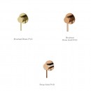 Axus Pin Lever Shower or Bath Mixer_finishes