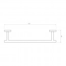 Axus Towel Rail 45 Cm_Tech