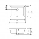 Eneo 515 x 395 Under Counter Basin_Tech