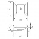 Eneo 400 Square Inset Basin_Tech