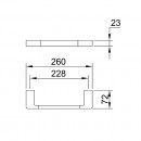 Eneo Guest Towel holder 26cm_Tech