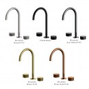 Vierra Basin set with extended height spout_finishes