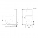 Synergii Dual Inlet Toilet Suite with Slim Line Seat_Tech