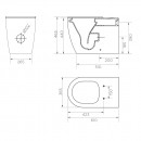 Synergii 610mm Wall Faced Pan_tech