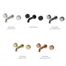 Trillion Wall Mount Basin Set - 150mm centre spout_finishes