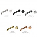 Venn Wall Mixer Set - 220mm spout_finishes