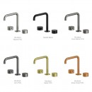 Venn Basin set with squareline spout_finishes