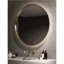 Venn Mirror - Brushed Brass_Hero