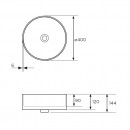 Xoni 400 Thin Round Above Counter Basin_Tech