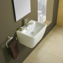 Gala Emma Square Wall Basin Integrated Pedestal_Hero