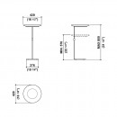 Faraway Round Table For Bath Accessories_Tech