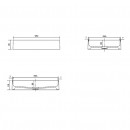 SmartB 550 above counter basin_Tech