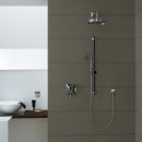 Zucchetti Bellagio Shower Head On Wall Mount Arm_Hero2