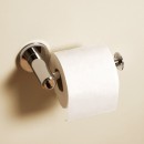 Zucchetti Savoir Toilet Roll Holder Embossed Flange_Hero