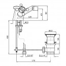 Agorà Twin Handle Bidet Tap Set_Tech