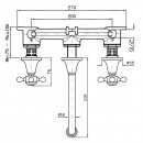 Agorà Wall Mounted Basin Set_Tech