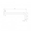 Zucchetti wall mounted shower arm_Tech