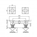 Zucchetti Bellagio Wall Tap Tap Set_Tech