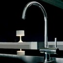 Zucchetti Pan Sink Mixer With High Arch Spout_Hero