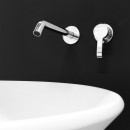 SUP wall mounted basin mixer - 225mm spout_Hero