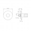 Todd Shower or Bath Mixer_Tech