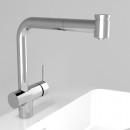 Zucchetti ZXS Sink Mixer With Pull Out 2 Jet Handspray_Hero
